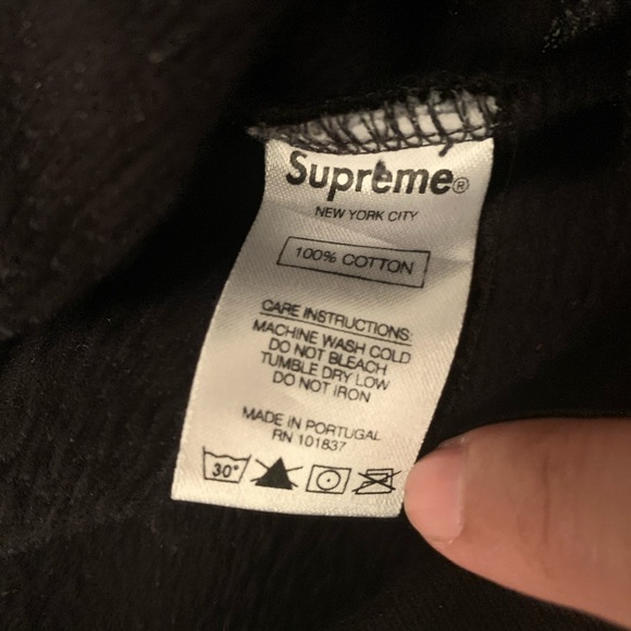 Supreme CDG Split Box Logo Hood - Picture 5 of 6